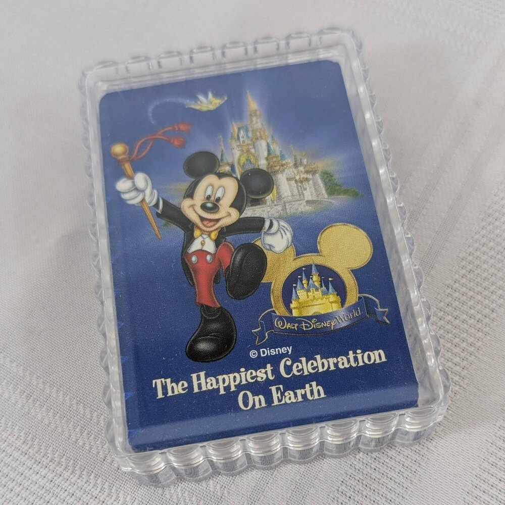 Disney World playing card deck "The Happiest Celebration on Earth" 2005